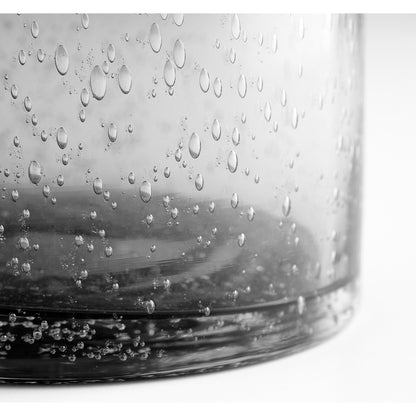 Oxtail Vase by Cyan Design in clear. Made from glass in a eclectic & global style.