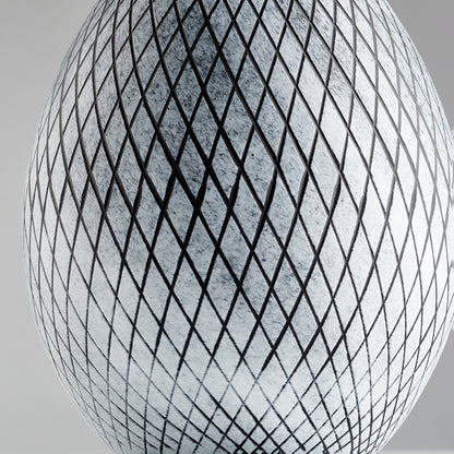 Bozeman Vase by Cyan Design in frosted gray. Made from glass in a eclectic & global style.