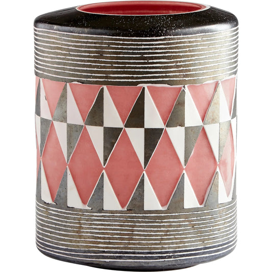 Mesa Vase by Cyan Design in black, white. Made from glass in a eclectic & global style.