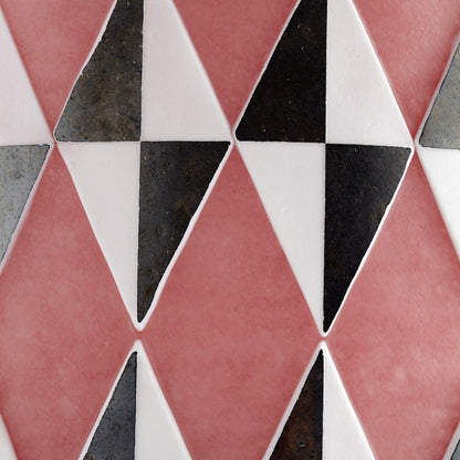 Mesa Geometric Vase by Cyan Design in black, white. Made from glass in a eclectic & global style.