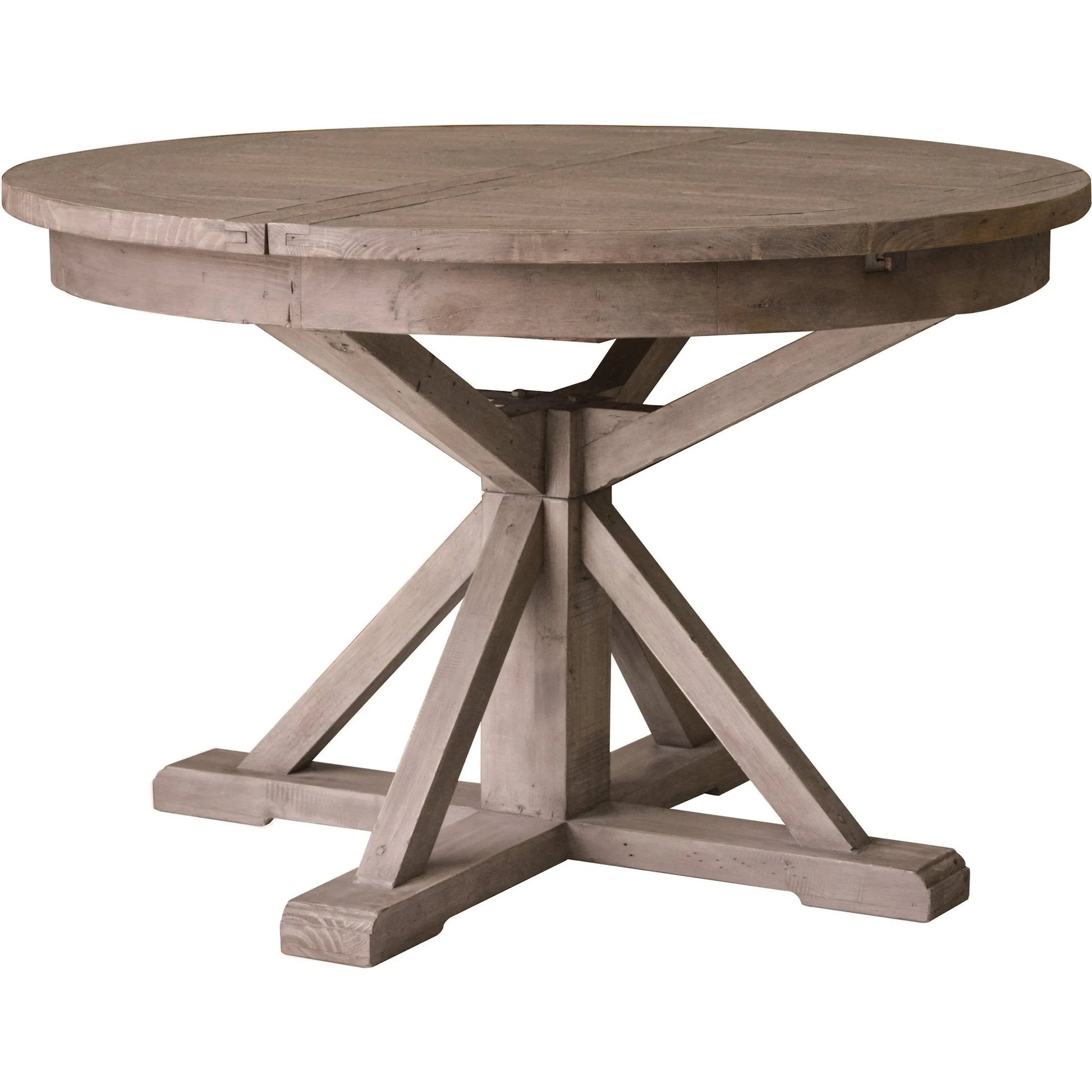 Irish Coast Round 47/63" Extension Dining Table by LH Imports in sundried. Made from unique in a traditional style.