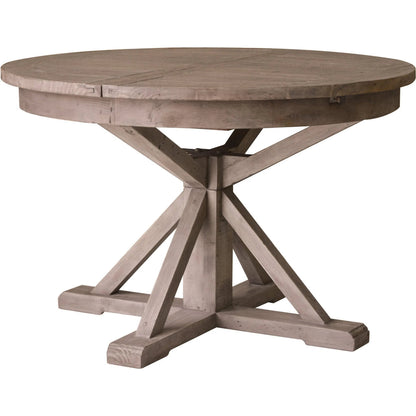 Irish Coast Round 47/63" Extension Dining Table by LH Imports in sundried. Made from unique in a traditional style.