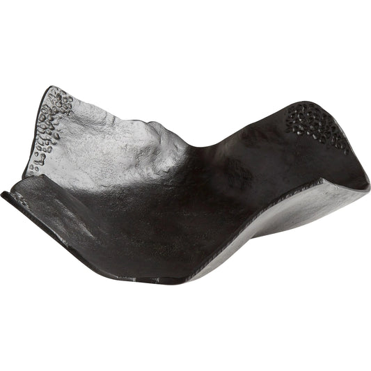 Bauhaus Monochrome Tray by Cyan Design in noir. Made from aluminum in a modern style.