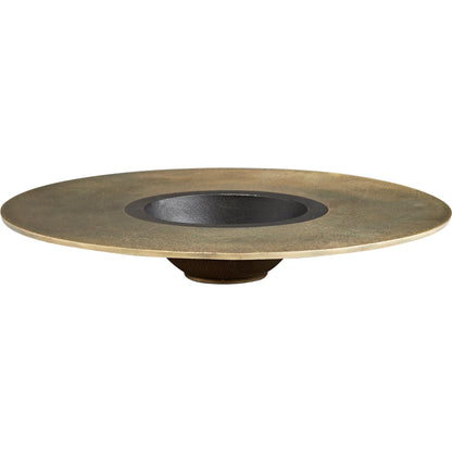 Magen #1 Bowl by Cyan Design in bronze. Made from aluminum in a modern style.