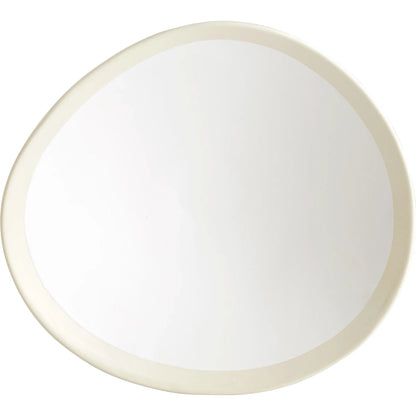 Laura Bowl by Cyan Design in white. Made from ceramic in a modern style.