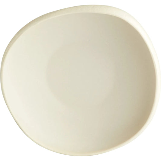 Elon Bowl by Cyan Design in white. Made from ceramic in a modern style.
