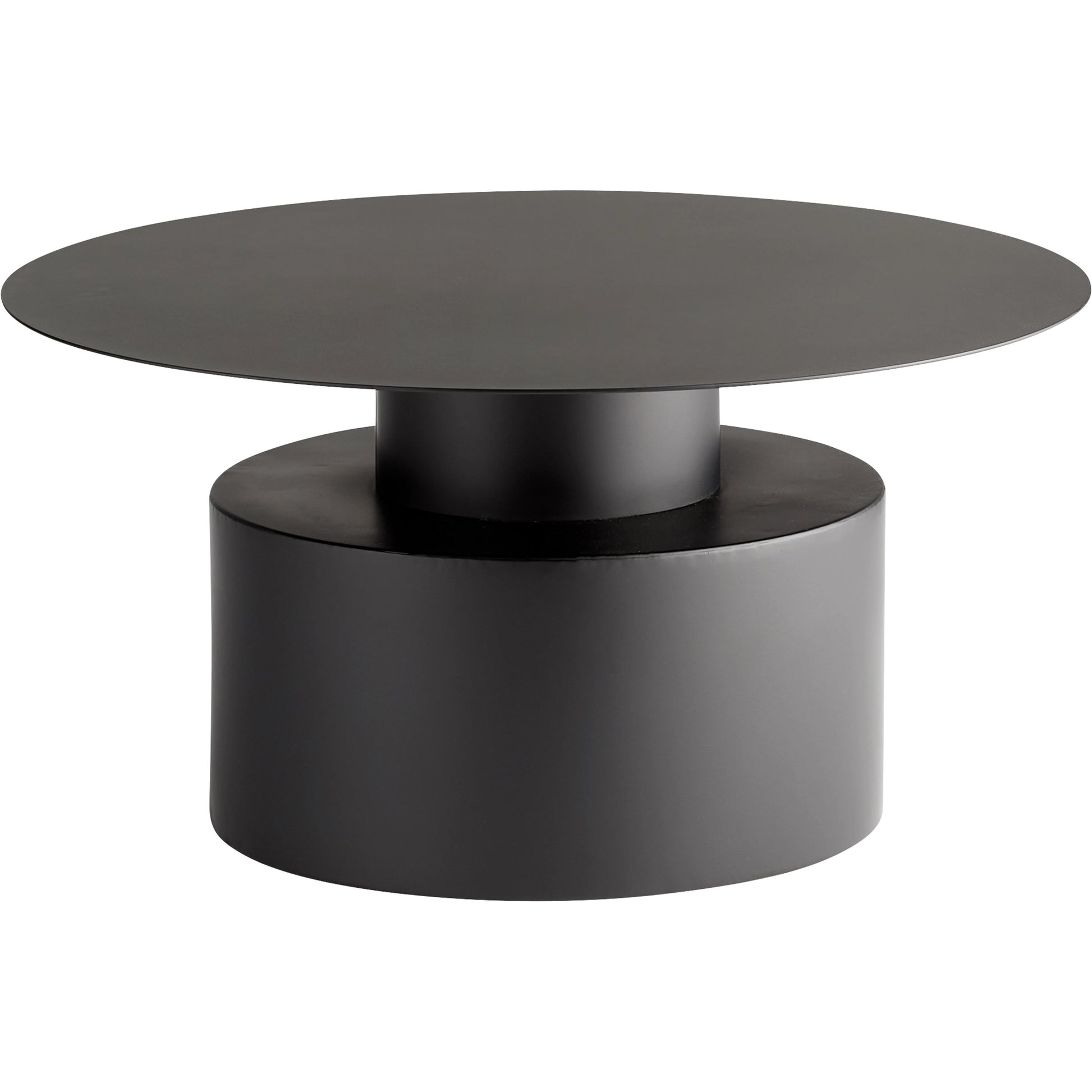 Flat Victor Table by Cyan Design in graphite. Made from iron in a modern style.