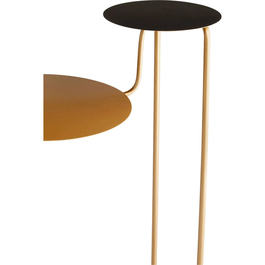 Deja Vu Table by Cyan Design in bronze, black. Made from iron in a modern style.