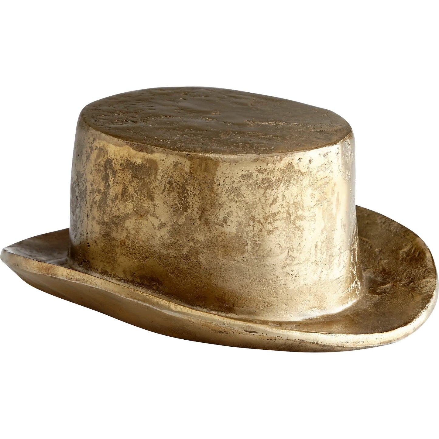 004 SI-1987114 | Primary Silo | Hat Token by Cyan Design in aged brass. Made from iron in a modern style.