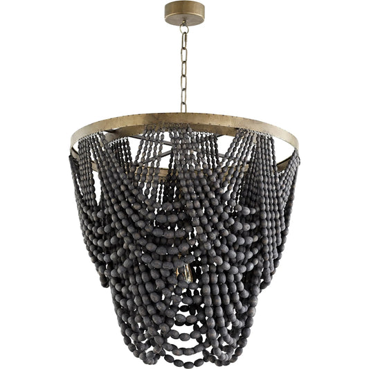 Hammock Wide Pendant by Cyan Design in tinted raw iron. Made from unique in a cottage & farmhouse style.