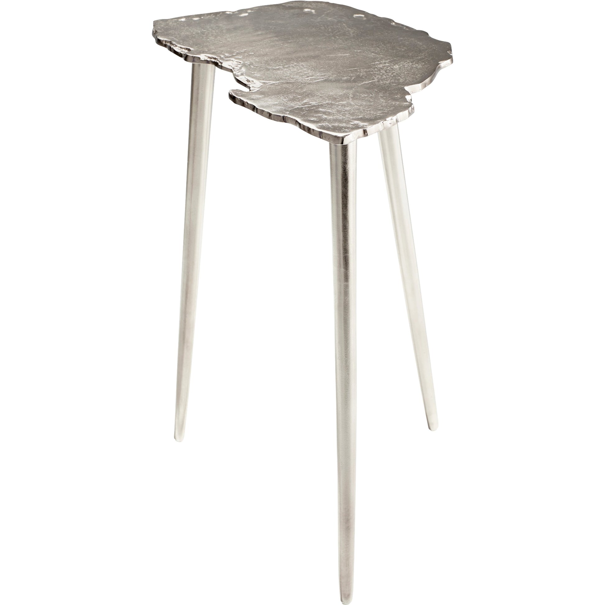 Needle Side Table by Cyan Design. Made from aluminum in a modern style.