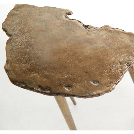 Needle Side Table by Cyan Design. Made from aluminum in a modern style.