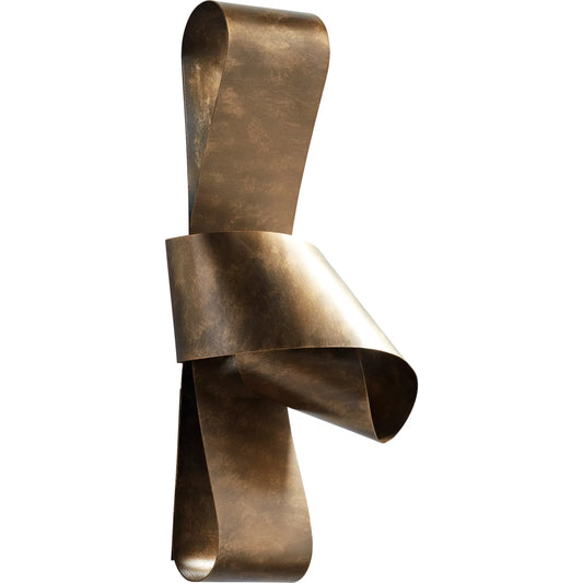 Formal Wall Decor by Cyan Design in antique brass. Made from iron in a modern style.