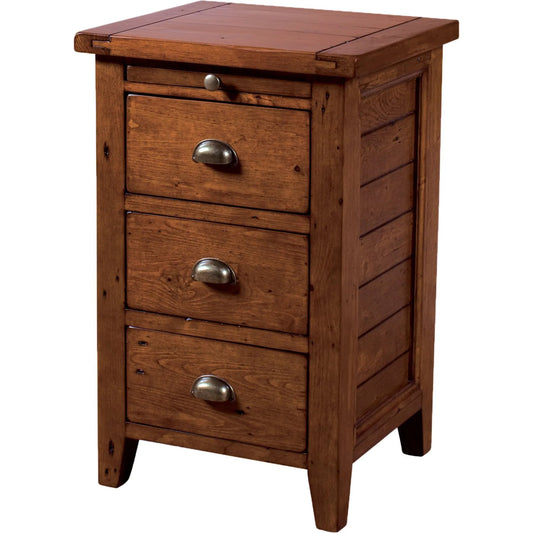 Irish Coast 3 Drawer Nightstand by LH Imports. Made from unique in a unique style.