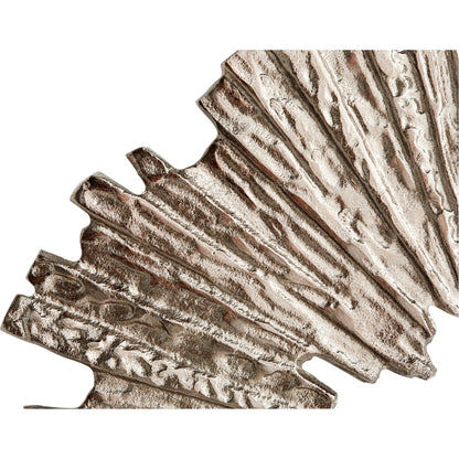 Cadabra Wall Decor by Cyan Design in antique nickel. Made from aluminum in a modern style.