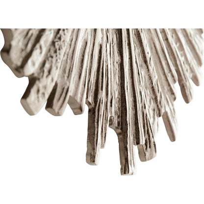 Cadabra Wall Decor by Cyan Design in antique nickel. Made from aluminum in a modern style.