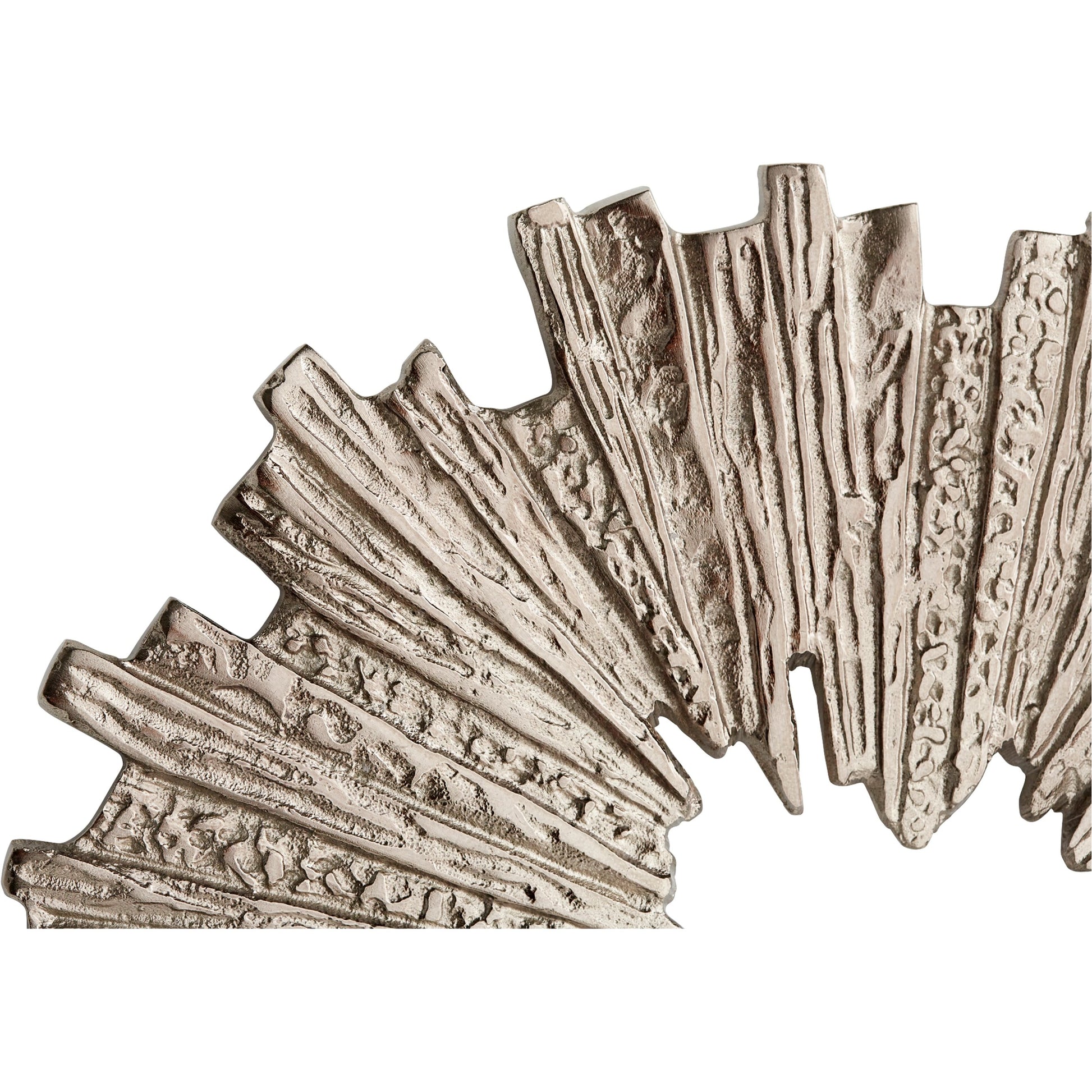 Cadabra Wall Decor by Cyan Design in antique nickel. Made from aluminum in a modern style.