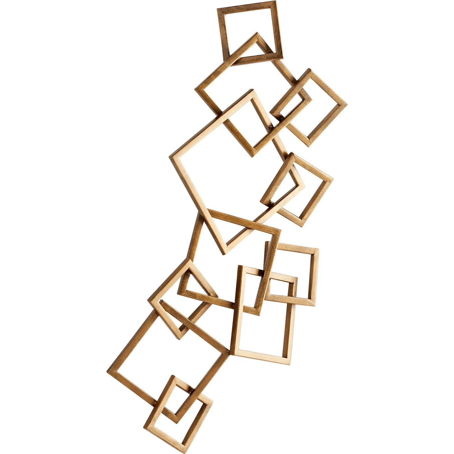 004 SI-1986940 | Primary Silo | Bold Symphony Wall Decor by Cyan Design in antique brass. Made from iron in a modern style.