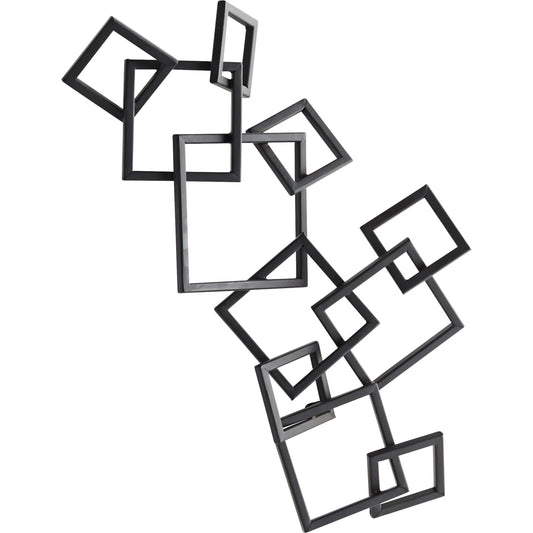 Soft Orchestra Wall Decor by Cyan Design in black. Made from iron in a modern style.