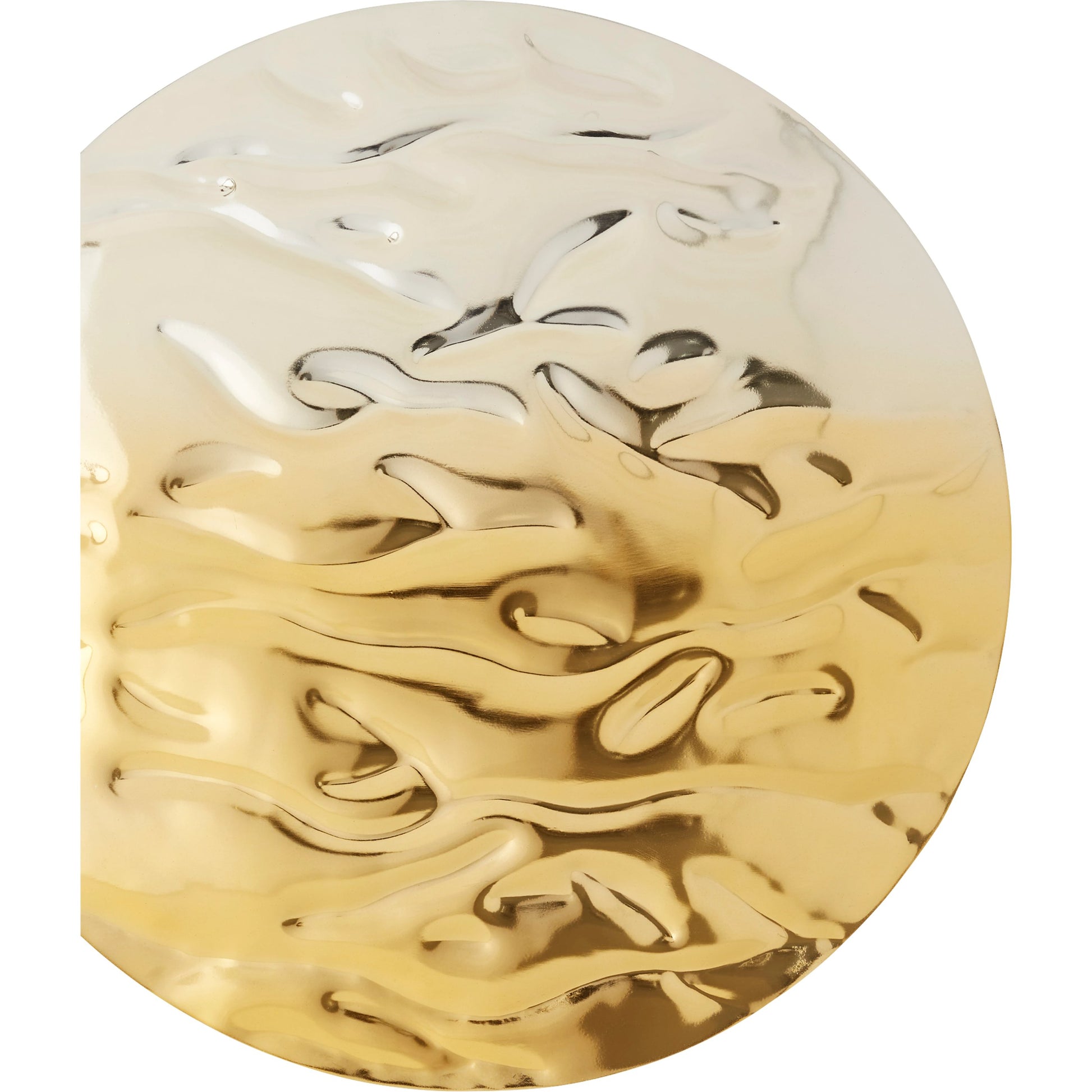 Ripple Wall Decor by Cyan Design in silver, gold. Made from aluminum in a eclectic & global style.