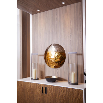 Ripple Wall Decor by Cyan Design in silver, gold. Made from aluminum in a eclectic & global style.