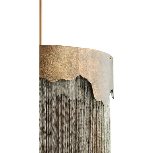 New World Pendant by Cyan Design in silver, bronze. Made from aluminum, iron in a modern style.