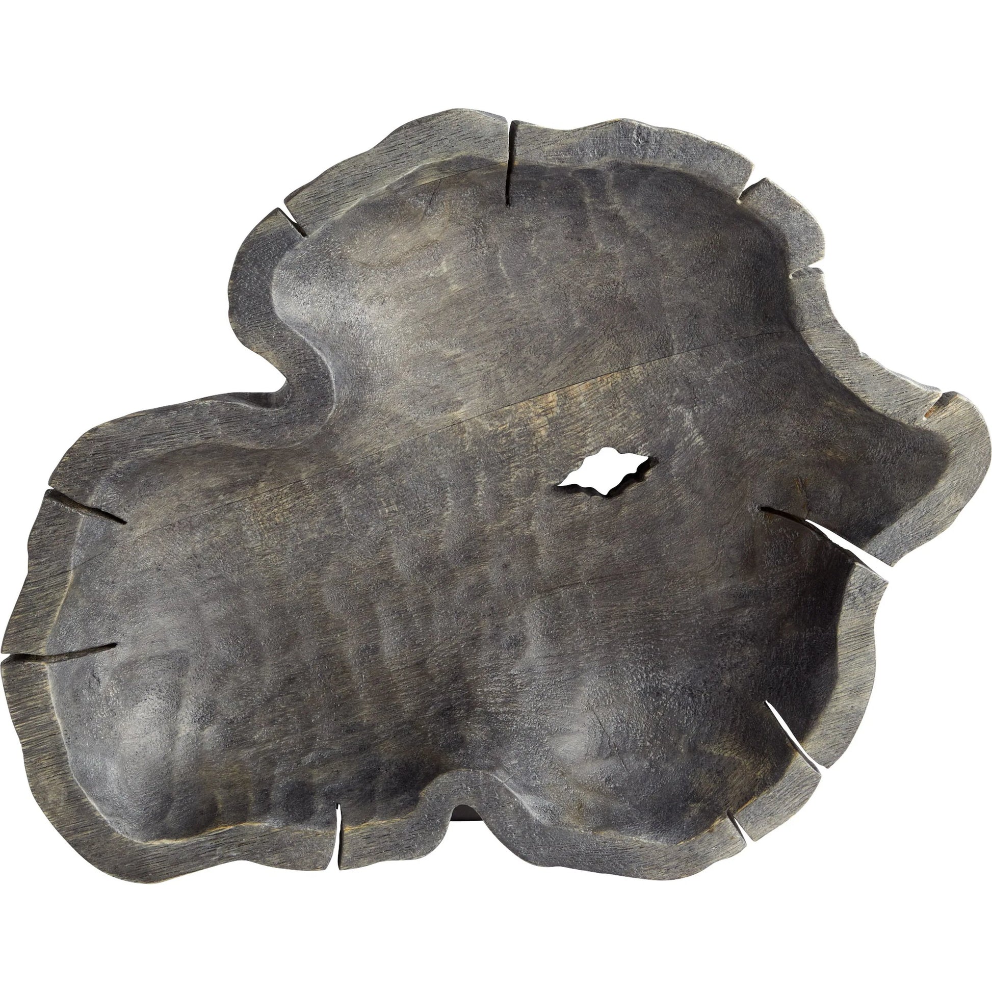 Bovina Tray by Cyan Design in black. Made from wood in a modern style.