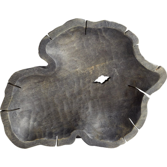 Bovina Tray by Cyan Design in black. Made from wood in a modern style.