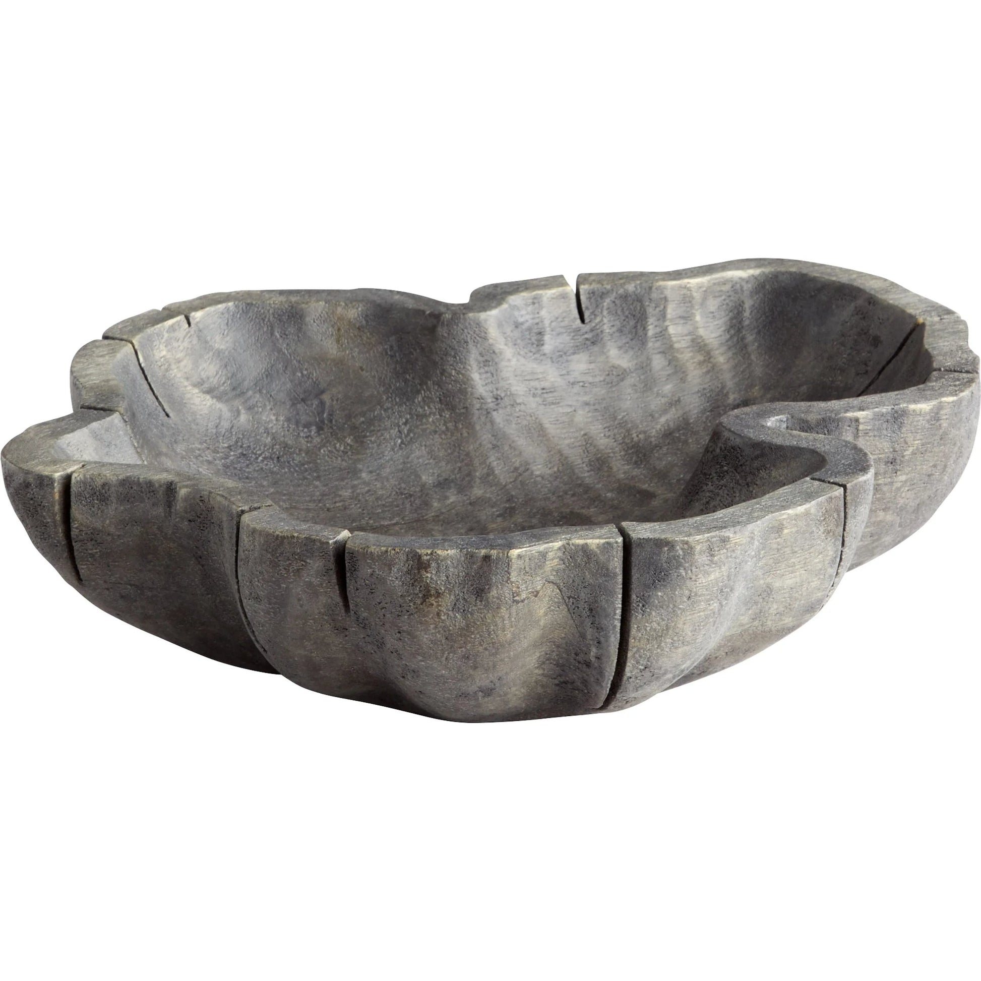 Bovina Tray by Cyan Design in black. Made from wood in a modern style.