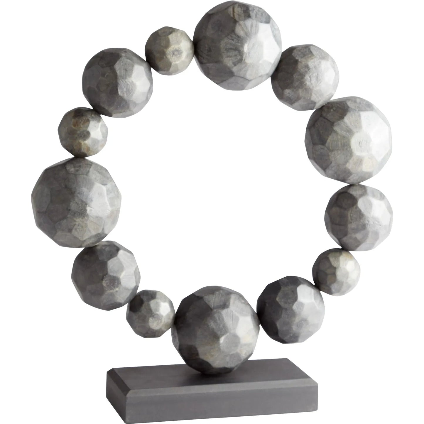 008 SI-1987090 | Primary Silo | Garnet Sculpture by Cyan Design in black. Made from wood in a modern style.