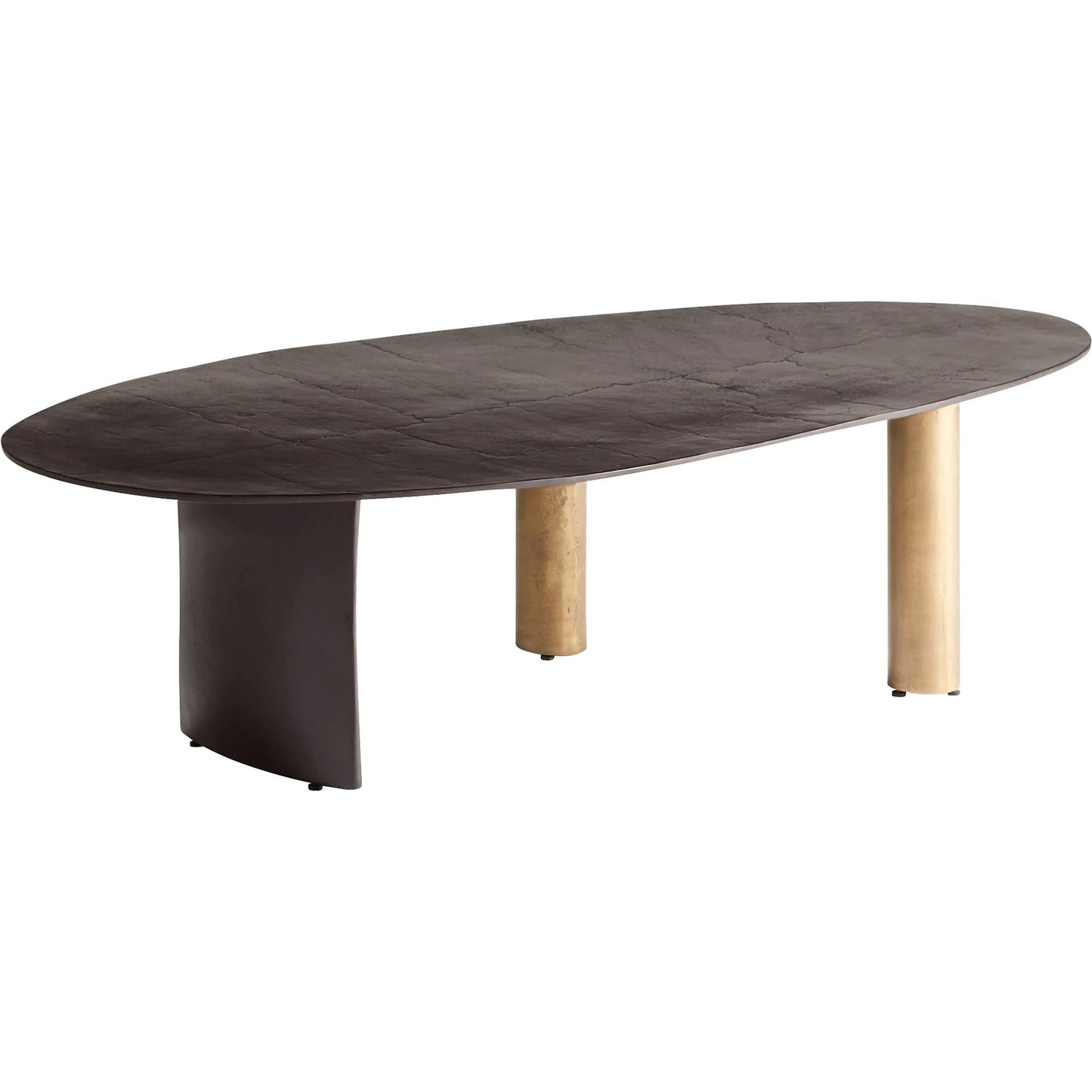 003 SI-1987031 | Primary Silo | Draco Table by Cyan Design in bronze. Made from unique in a modern style.