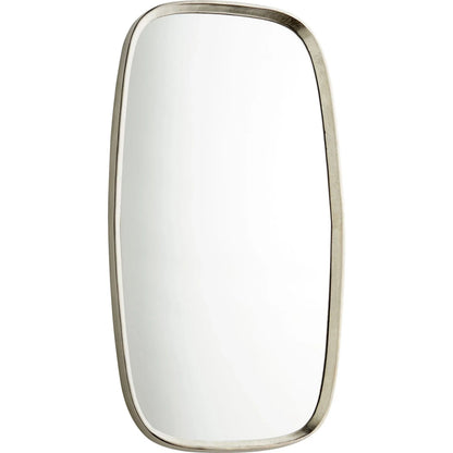 Vela Mirror by Cyan Design in silver. Made from aluminum, glass in a modern style.
