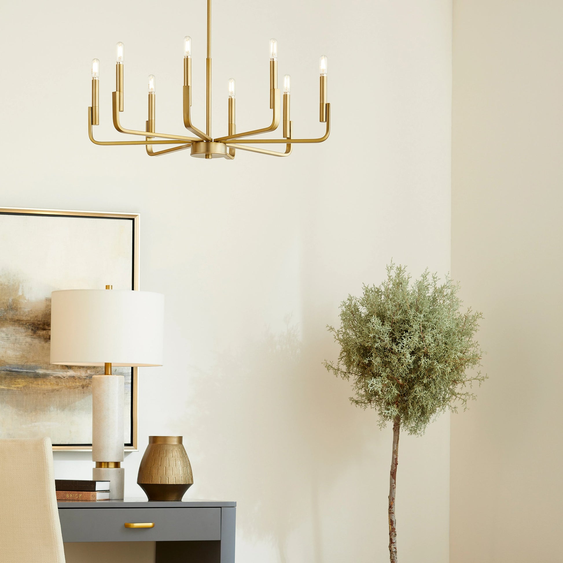 Dorado Vase by Cyan Design in gold. Made from aluminum in a modern style.