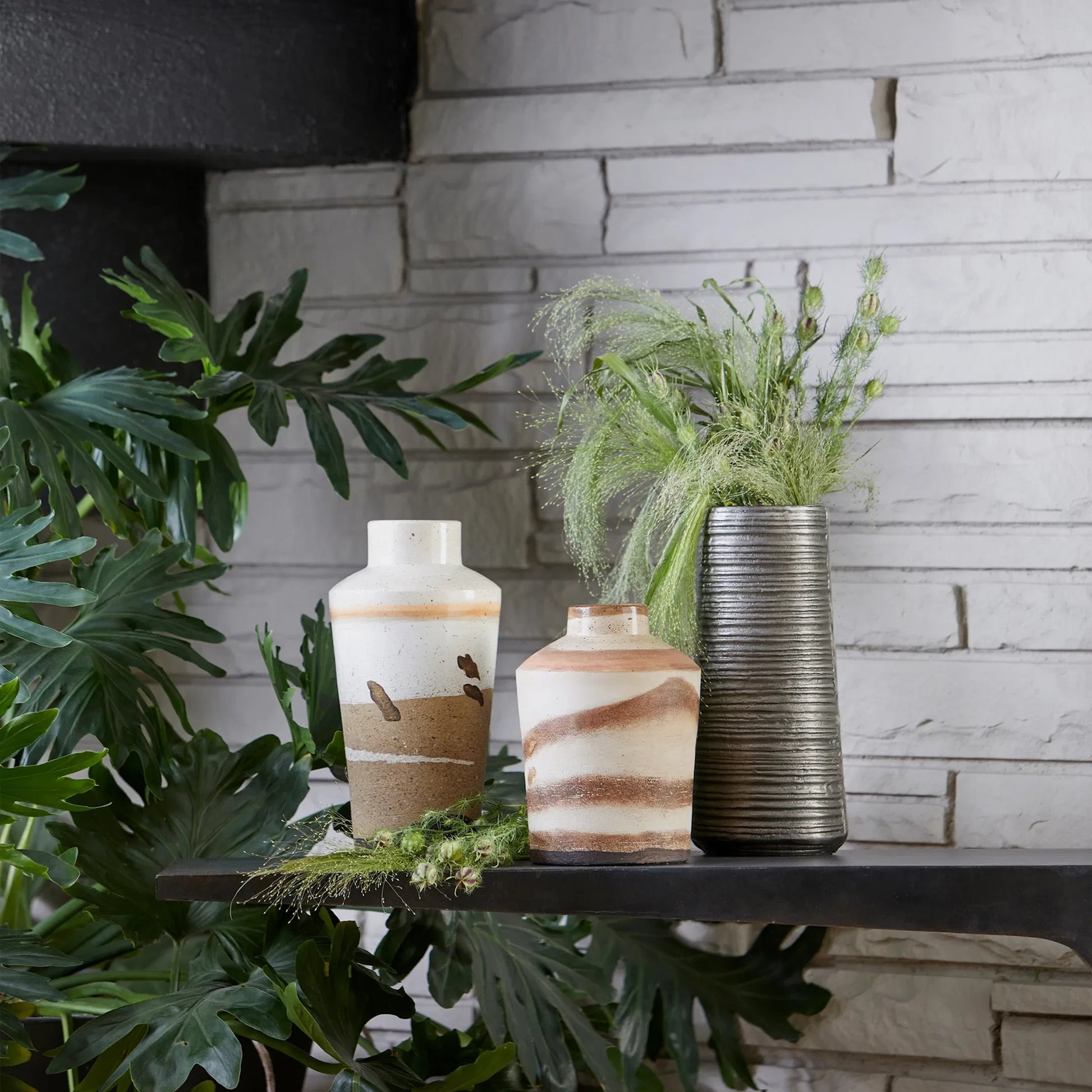 Jasper Vase by Cyan Design in zinc. Made from aluminum in a modern style.