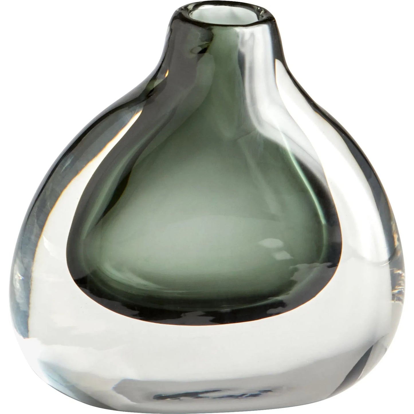 001 SI-1987244 | Primary Silo | Moraea Vase by Cyan Design in blue, clear. Made from glass in a modern style.