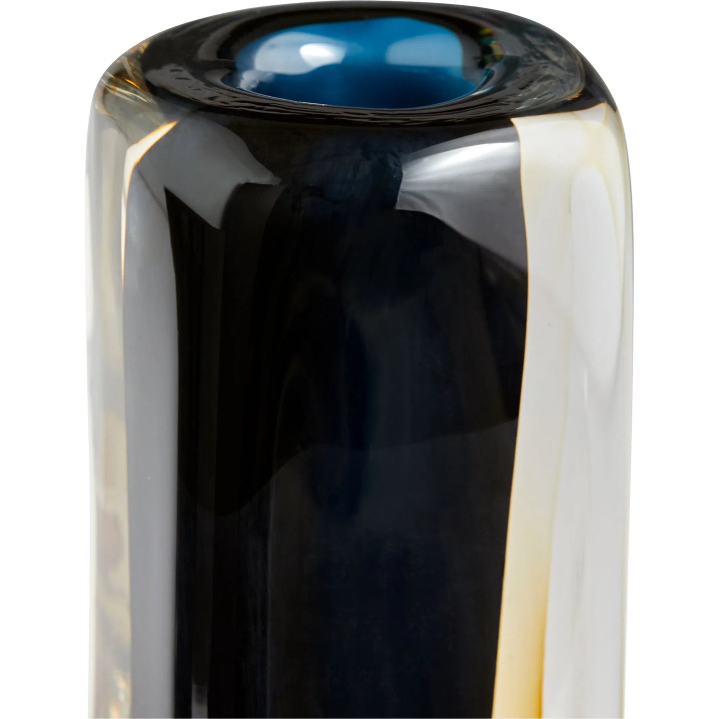 004 SI-1986977 | Closeup | Celosia Vase by Cyan Design in multi colored. Made from glass in a modern style.