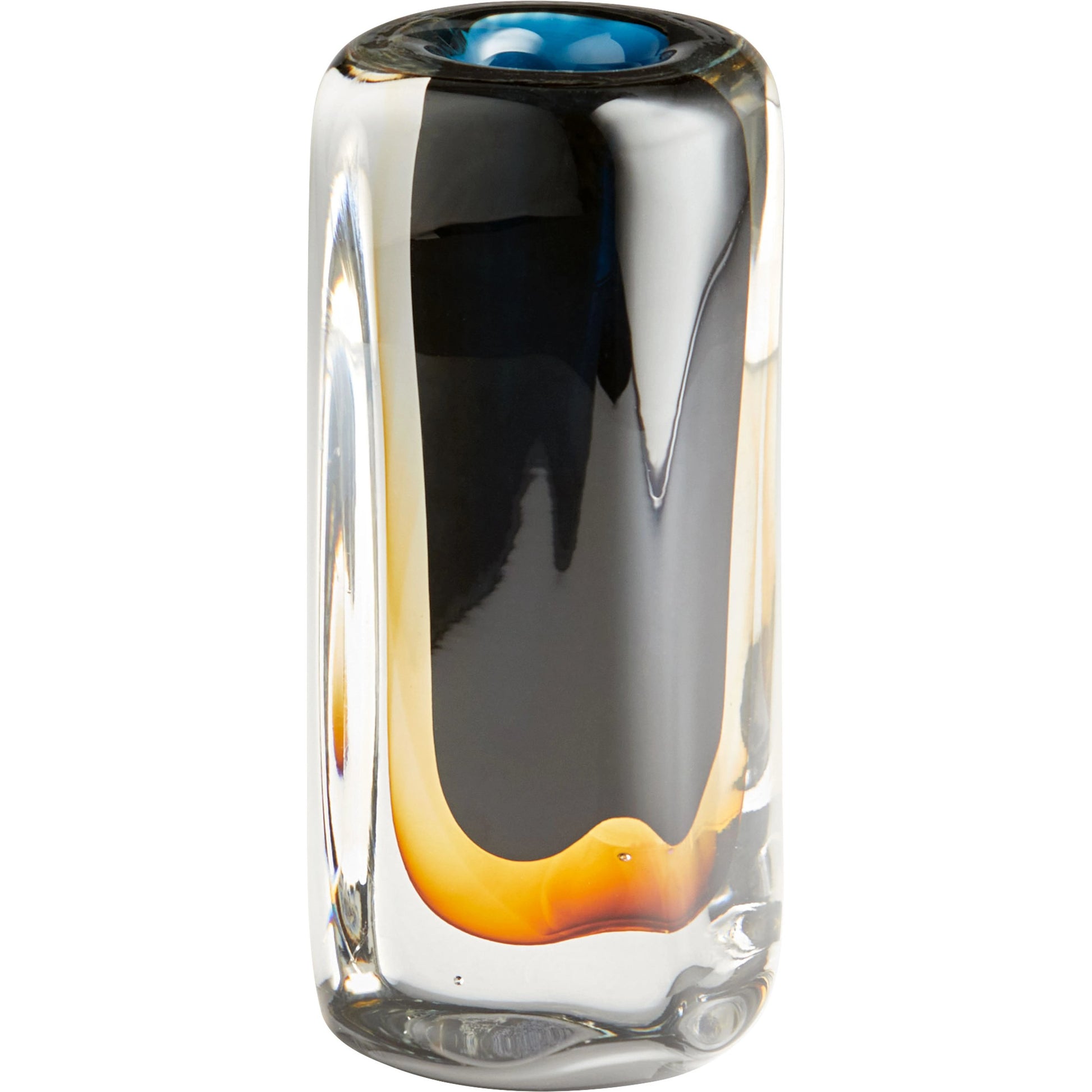 Celosia Vase by Cyan Design in multi colored. Made from glass in a modern style.