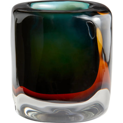 Celosia Vase by Cyan Design in multi colored. Made from glass in a modern style.