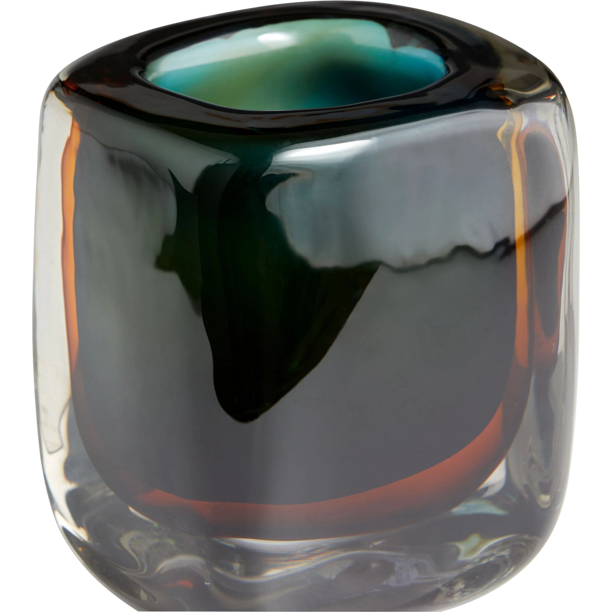 Celosia Vase by Cyan Design in multi colored. Made from glass in a modern style.