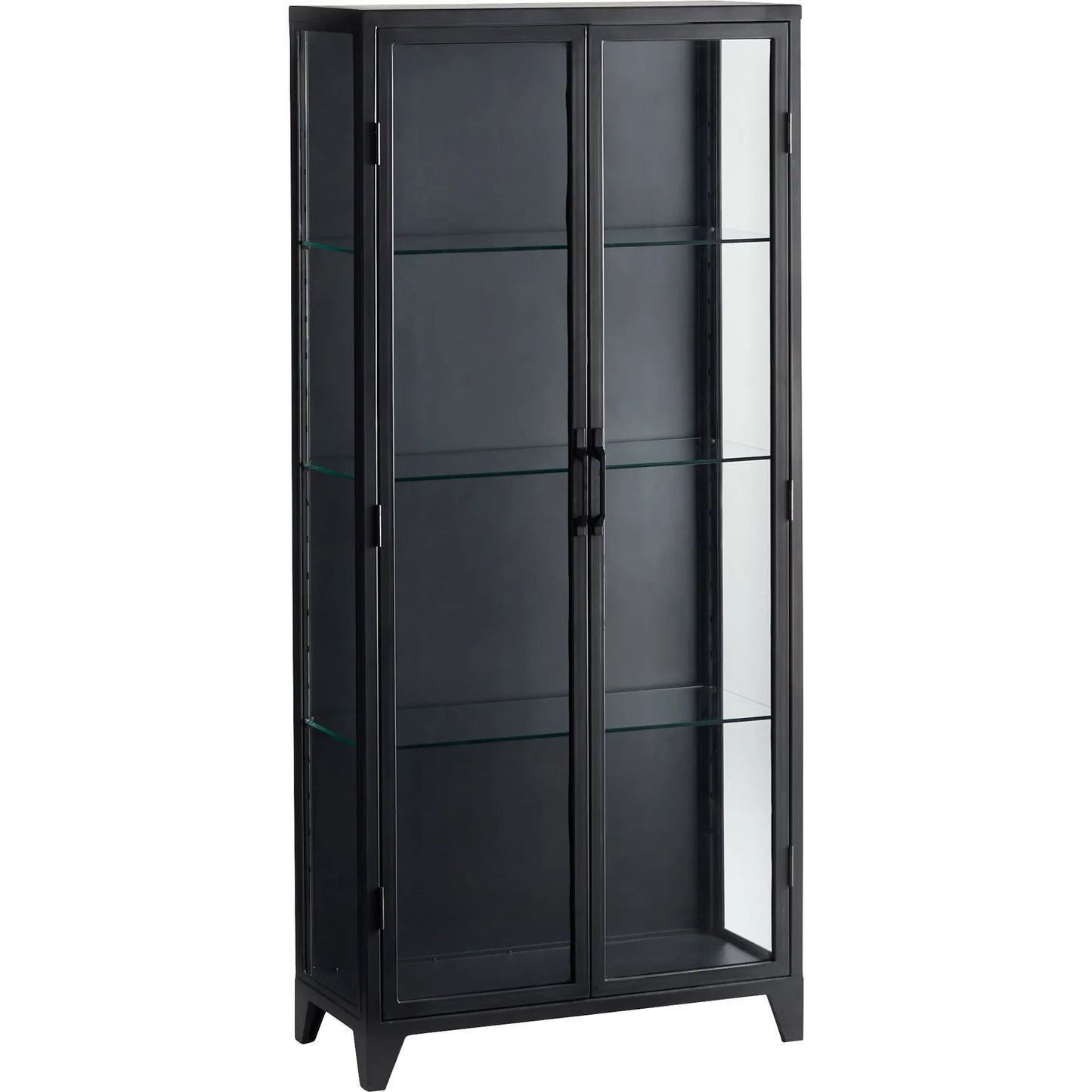 002 SI-1987123 | Additional Silo | Hosta Cabinet by Cyan Design in black. Made from iron, glass in a modern style.