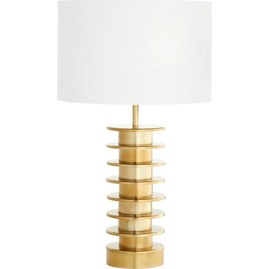 Alessio Lamp by Cyan Design in brass. Made from unique in a modern style.