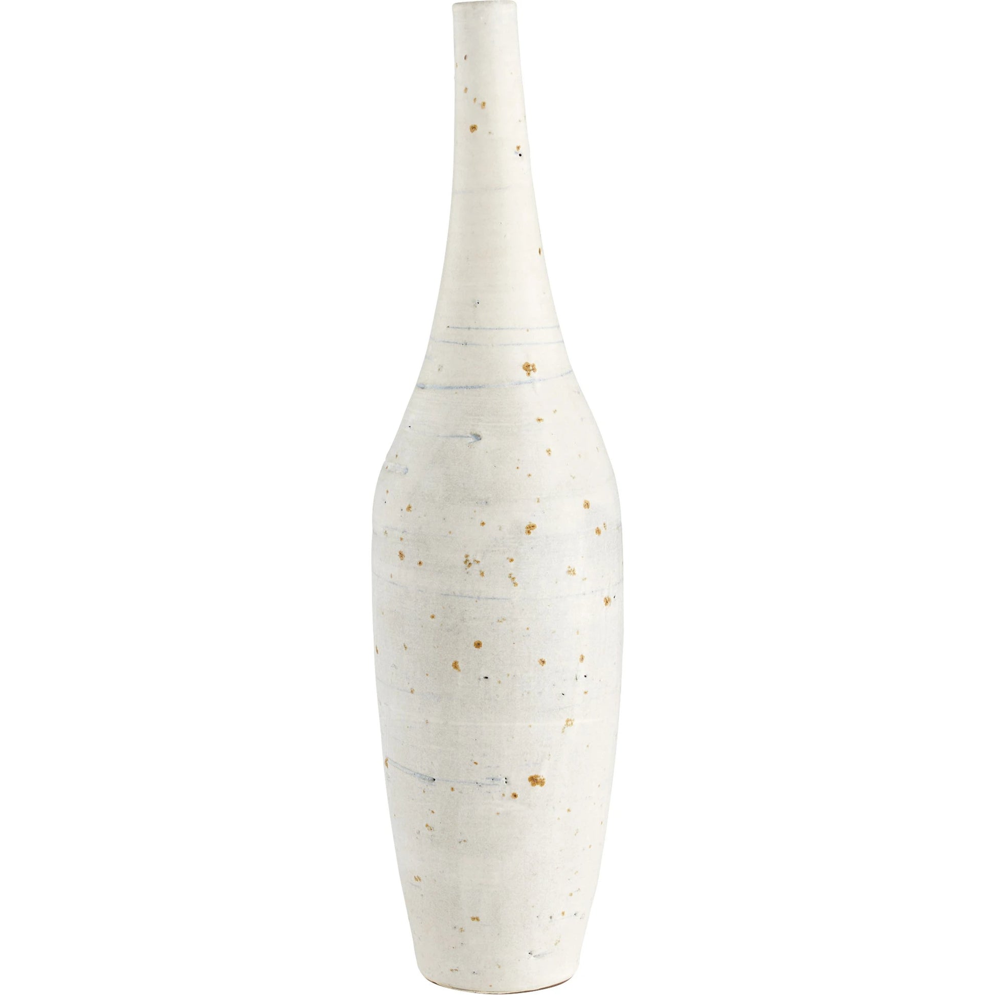 Gannet Vase by Cyan Design in off-white. Made from ecomix in a transitional style.