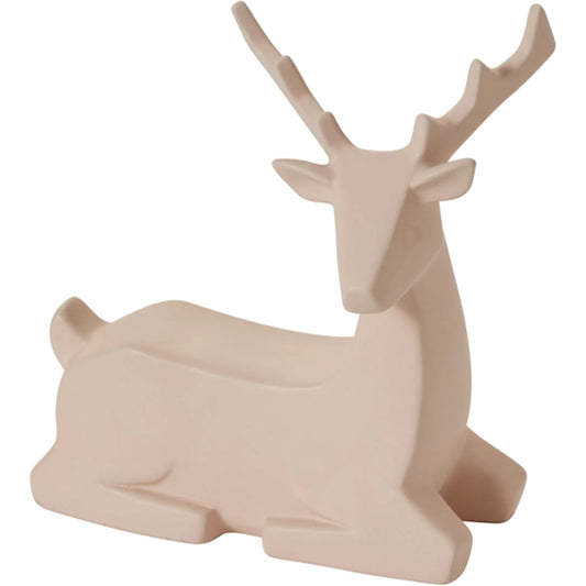 Minimal Deer Figurine by Accent Decor. Made from ceramic in a unique style.