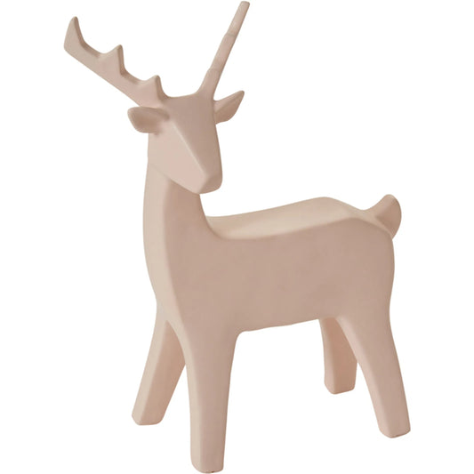 Minimal Deer Figurine by Accent Decor. Made from ceramic in a unique style.
