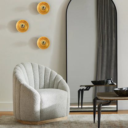 Concord Mirror by Cyan Design in black. Made from iron, mirrored glass in a transitional style.