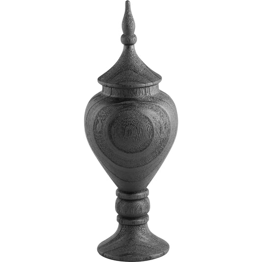 Heritage Container by Cyan Design in black. Made from wood in a eclectic & global style.