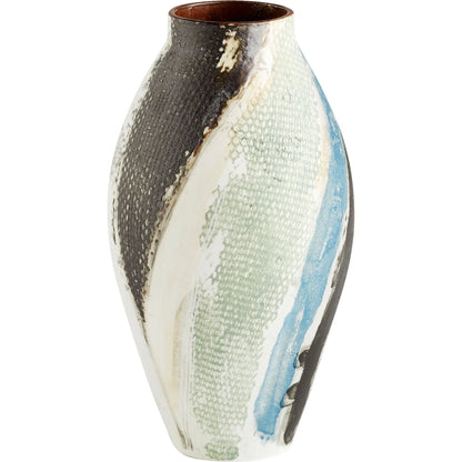 Seabrook Vase by Cyan Design in multi colored. Made from ceramic in a eclectic & global style.
