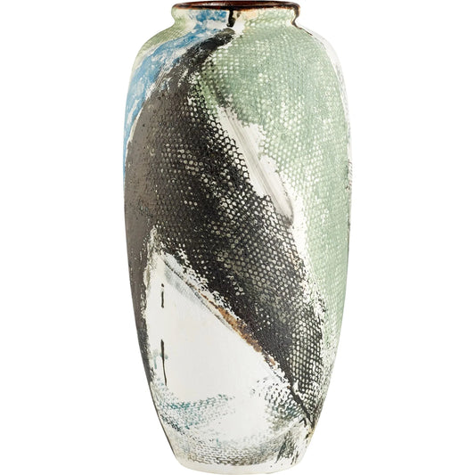 Seabrook Vase by Cyan Design in multi colored. Made from ceramic in a eclectic & global style.