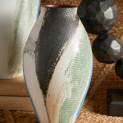 Seabrook Vase by Cyan Design in multi colored. Made from ceramic in a eclectic & global style.