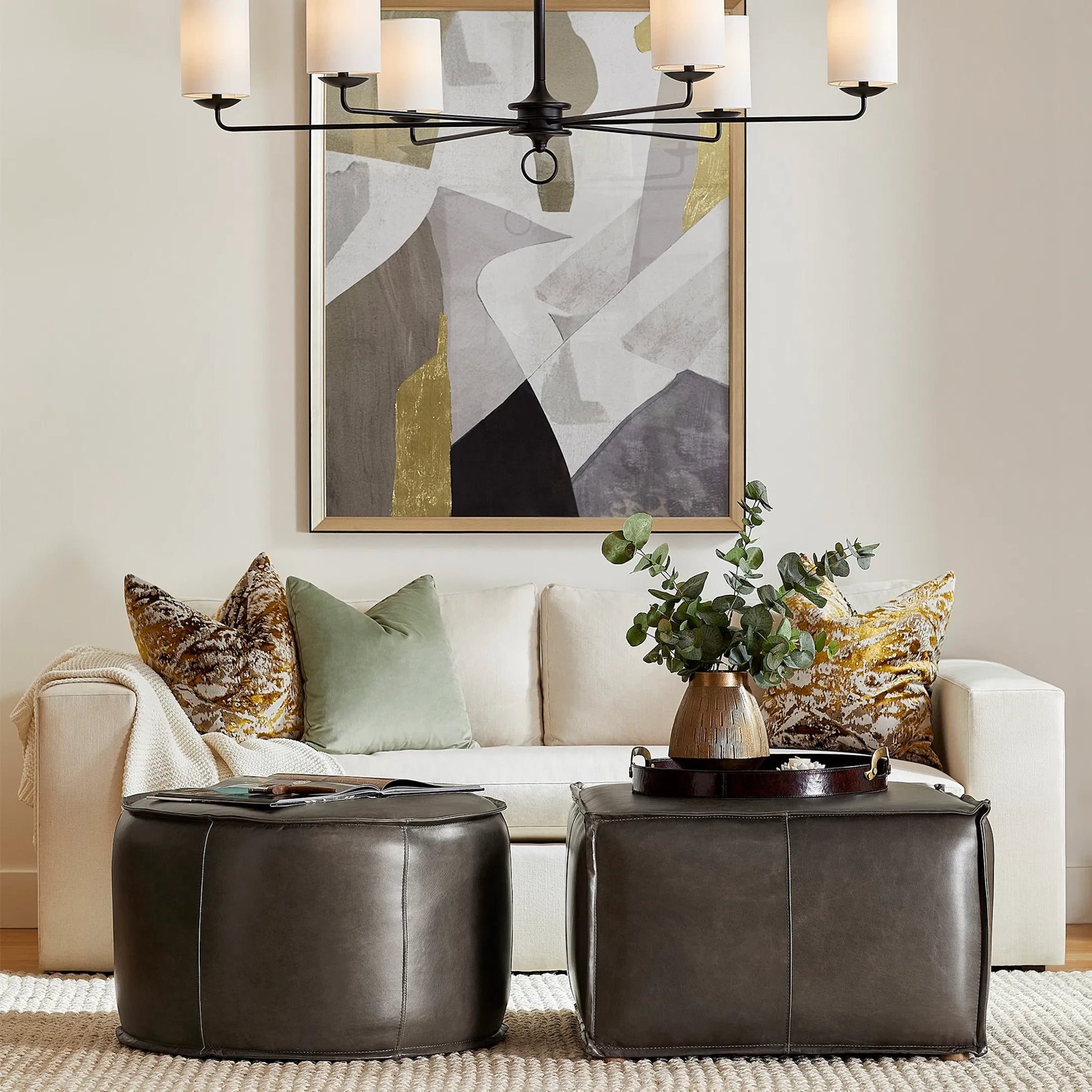 Ginevra Chandelier by Cyan Design. Made from iron in a transitional style.